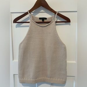 Banana Republic halter-neck tank sweater